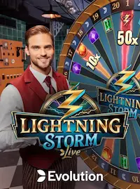 Lightning Storm game show at HALO77 COM